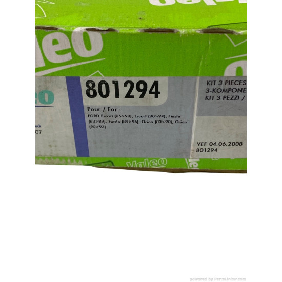 Kit ambreiaj 1.6/1.8 Benzina FORD ORION I (AFD) [ 1983 - 1986 ], FORD ESCORT IV Hatchback (GAF, AWF, ABFT) [ 1983 - 1990 ] Valeo 801294 OEM 5026006