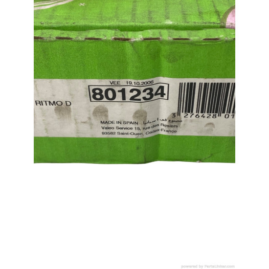 Kit ambreiaj 1.7 Diesel SEAT IBIZA I (021A) [ 1984 - 1993 ], SEAT MALAGA (023A) [ 1984 - 1993 ], SEAT RONDA (022A) [ 1982 - 1988 ] Valeo 801234 OEM SE021125000D