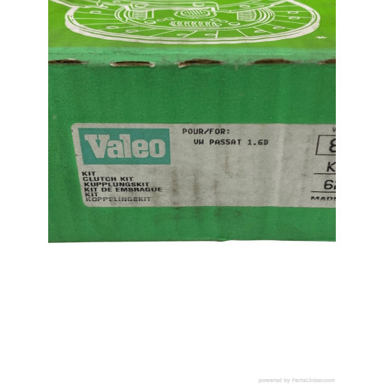 Kit ambreiaj 1.6 TD VOLKSWAGEN PASSAT (32) [ 1973 - 1981 ], AUDI 100 (C1) [ 1968 - 1976 ], AUDI 80 II (80, 82, B1) [ 1972 - 1978 ] Valeo 801152