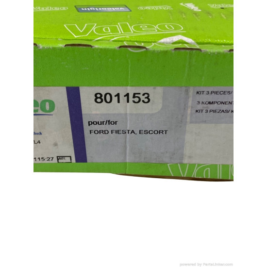 Kit ambreiaj 1.8 Diesel FORD FIESTA III (GFJ) [ 1989 - 1997 ], FORD ORION II (AFF) [ 1985 - 1990 ], FORD ESCORT IV Hatchback (GAF, AWF, ABFT) [ 1983 - 1990 ] Valeo 801153 OEM 5022644