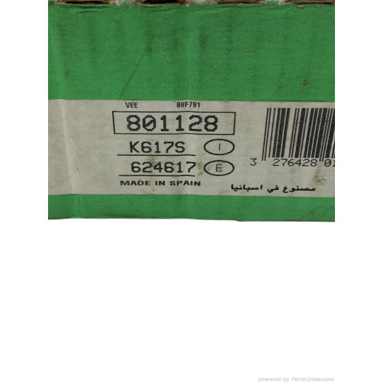 Kit ambreiaj 1.6/1.8 TD VOLKSWAGEN SANTANA (32B) [ 1981 - 1985 ], AUDI 80 III (81, 85, B2) [ 1978 - 1986 ], AUDI 100 III (44, 44Q, C3) [ 1982 - 1991 ] Valeo 801128