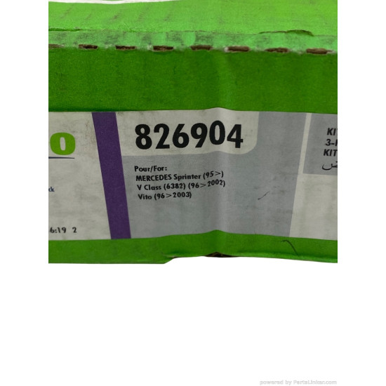 Kit ambreiaj 2.3/2.9 TDI MERCEDES-BENZ VITO Box (638) [ 1997 - 2003 ], MERCEDES-BENZ SPRINTER 2-t Box (901, 902) [ 1995 - 2006 ] Valeo 826904 OEM 6010301905