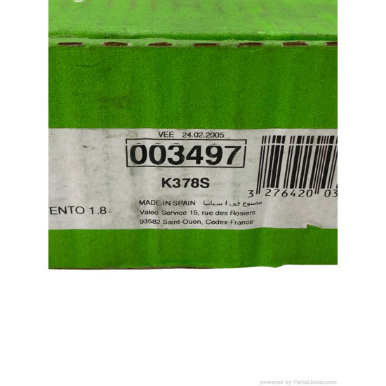 Kit ambreiaj 1.8 GTI VOLKSWAGEN GOLF III (1H1) [ 1991 - 1998 ], SEAT TOLEDO I (1L) [ 1991 - 1999 ] Valeo 003497 OEM KX12518000
