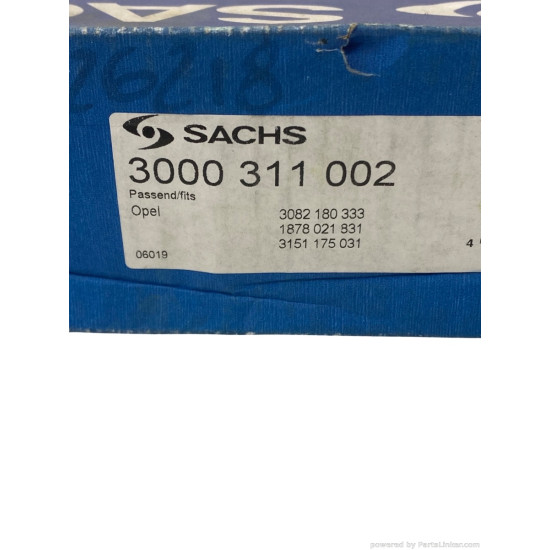 Kit ambreiaj 1.2/1.3/1.4 Benzina OPEL ASTRA F (56_, 57_, T92) [ 1991 - 1998 ], OPEL CORSA A Box (S83) [ 1986 - 1994 ] SACHS 3000 311 002 OEM 16 06 954