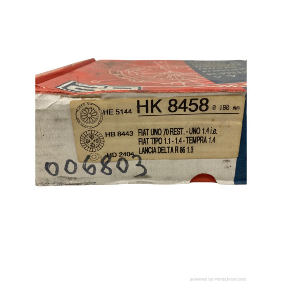 Kit ambreiaj 1.3/1.4 Benzina LANCIA DELTA II (836_) [ 1993 - 1999 ], LANCIA DELTA I (831_) [ 1979 - 1994 ], FIAT TIPO (160_) [ 1987 - 1997 ], FIAT UNO (146_) [ 1983 - 2006 ], FIAT TEMPRA (159_) [ 1990 - 1998 ] Borg & Beck HK8458