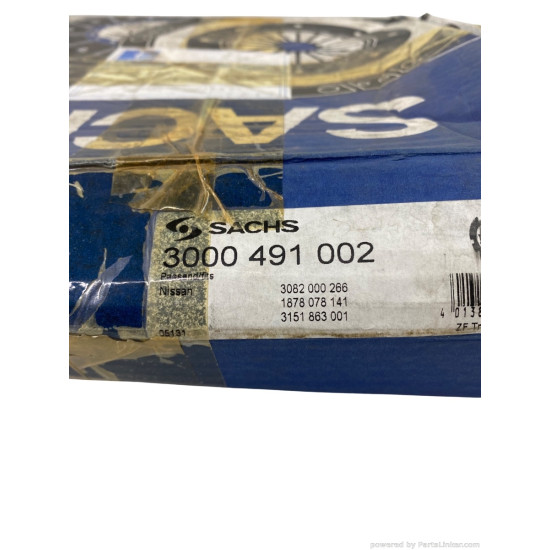 Kit ambreiaj 2.5 TDI NISSAN PICK UP (D21) [ 1985 - 2008 ] SACHS 3000 491 002