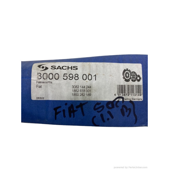 Kit ambreiaj 0.7 Benzina FIAT CINQUECENTO (170) [ 1991 - 1999 ] SACHS 3000 598 001 OEM 5892109