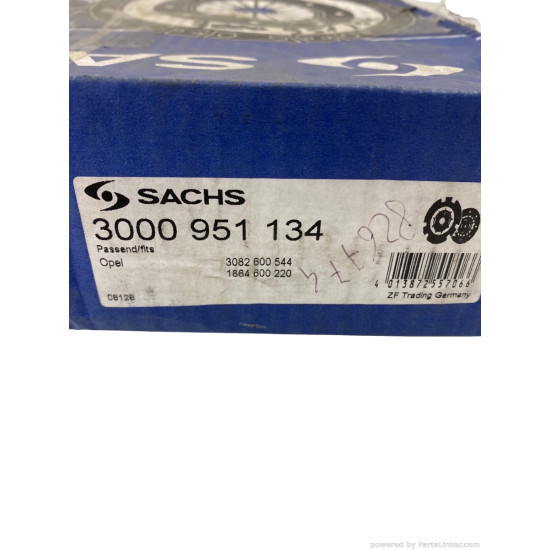 Kit ambreiaj 1.3 CDTI OPEL COMBO Box Body / Estate [ 2001 - > ], OPEL CORSA C (F08, F68, X01) [ 2000 - 2009 ] SACHS 3000 951 134