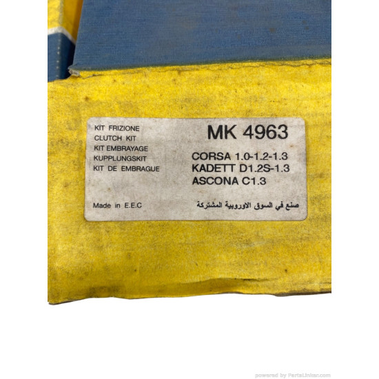 Kit ambreiaj 1.6 Benzina OPEL CORSA A TR (91_, 92_, 96_, 97_, S83) [ 1982 - 1993 ], OPEL KADETT D (31_-34_, 41_-44_) [ 1979 - 1984 ], OPEL ASCONA C (81_, 86_, 87_, 88_, J82) [ 1981 - 1988 ] Magneti Marelli MK4963