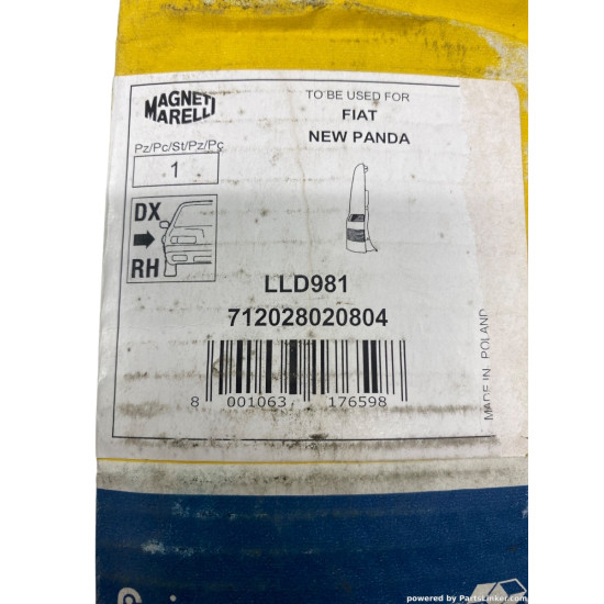 Stop/Lampa spate Dreapta FIAT PANDA (169_) [ 2003 - > ] Magneti Marelli 712028020804 OEM 51705458