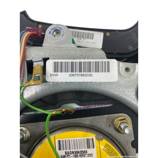 Airbag volan cu comenzi BMW 7 III (E38) [ 1994 - 2001 ], BMW X3 (E83N) [ 2003 - 2011 ], BMW 3 IV (E46) [ 1998 - 2005 ] OEM 336757893032