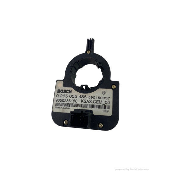 Senzor unghi volan CITROËN C4 I (LC_) [ 2004 - 2013 ], CITROËN C4 Coupe (LA_) [ 2004 - 2013 ] BOSCH 0265005486 OEM 9650236180
