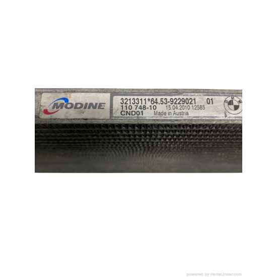 Radiator clima AC 2.0 Diesel BMW 3 V (E90) [ 2004 - 2012 ] OEM 9229021
