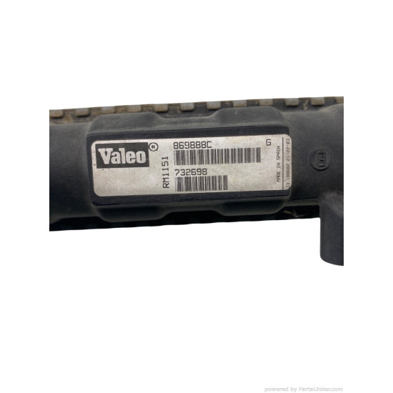 Radiator apa 1.4/1.6 Benzina SEAT IBIZA II (6K1) [ 1993 - 2002 ], SEAT CORDOBA (6K1, 6K2) [ 1993 - 2002 ] Valeo 732698 OEM 6K0121253AG