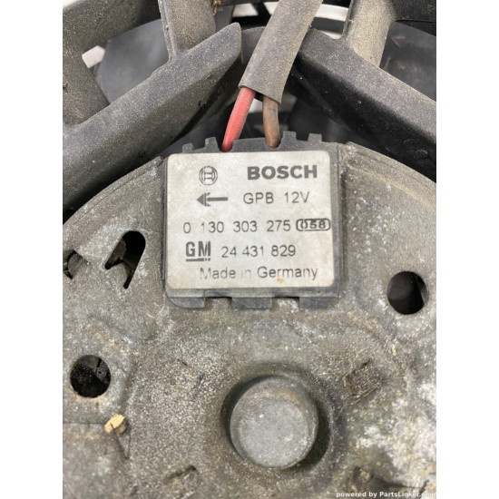 Electroventilator 2.0/2.2 Benzina OPEL ZAFIRA A (F75_, T98) [ 1999 - 2005 ], OPEL ASTRA G Hatchback (F48_, F08_, T98) [ 1998 - 2009 ] BOSCH 0130303840 OEM 9133342