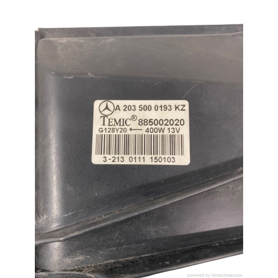 Electroventilator 2.2 CDI MERCEDES-BENZ C-CLASS II (W203)  [ 2000 - 2007 ] OEM A2035000193