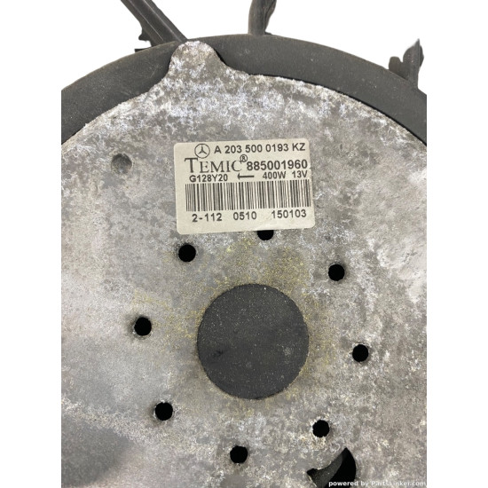 Electroventilator 2.2 CDI MERCEDES-BENZ C-CLASS II (W203)  [ 2000 - 2007 ] OEM A2035000193