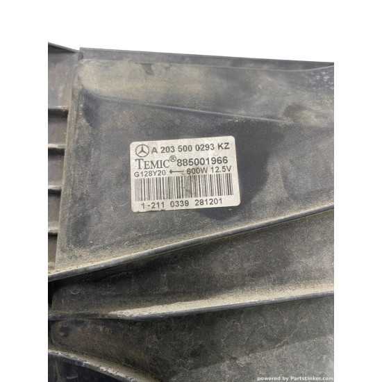 Electroventilator 2.2 CDi MERCEDES-BENZ C-CLASS II (W203)  [ 2000 - 2007 ] OEM A2035000293KZ