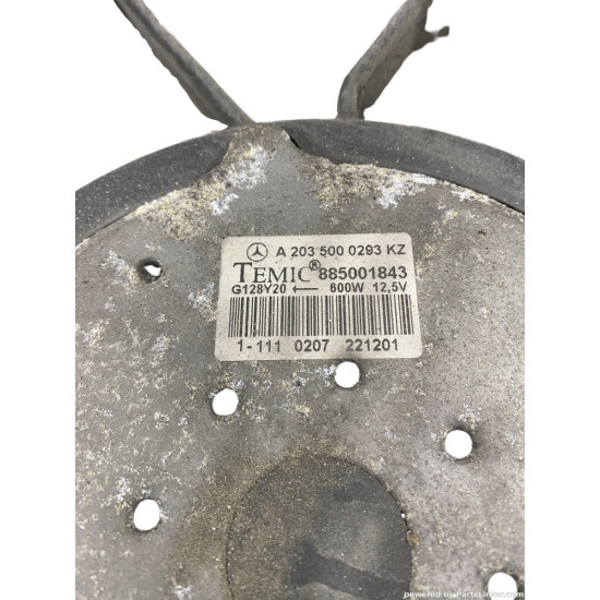 Electroventilator 2.2 CDi MERCEDES-BENZ C-CLASS II (W203)  [ 2000 - 2007 ] OEM A2035000293KZ