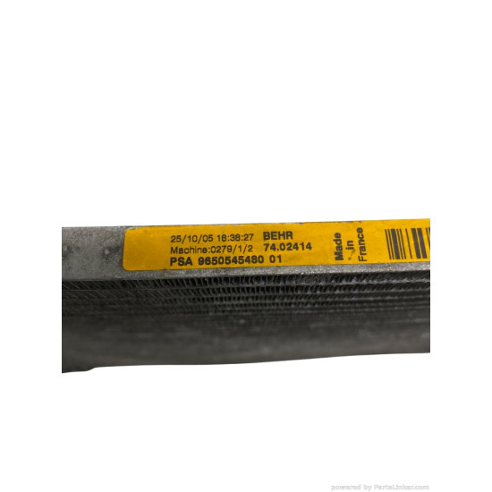 Radiator clima AC 1.6 HDi PEUGEOT 307 (3A/C) [ 2000 - > ] OEM 965054548001