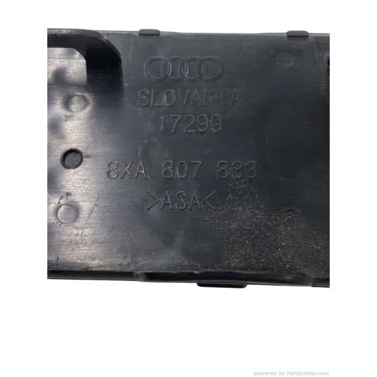 Grila bara spate AUDI A1 (8X1, 8XK) [ 2010 - 2018 ] OEM 8XA807833