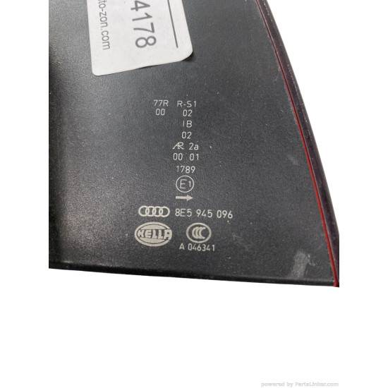 Stop/Lampa spate Dreapta AUDI A4 III (8EC, B7) [ 2004 - 2008 ] OEM 8E5945096
