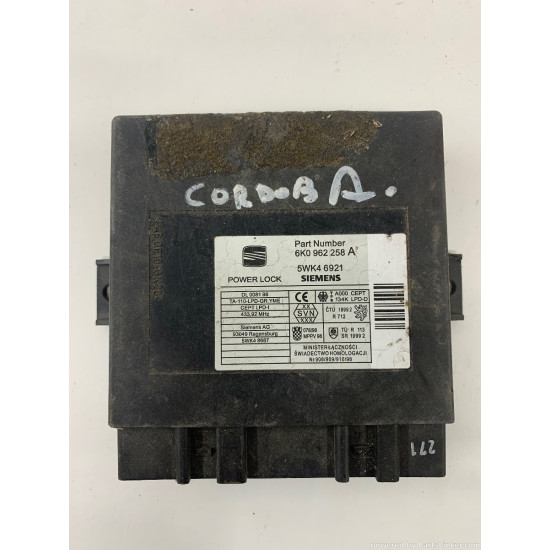 Calculator confort SEAT IBIZA IV (6L1) [ 2002 - 2009 ] OEM 6K0962258A