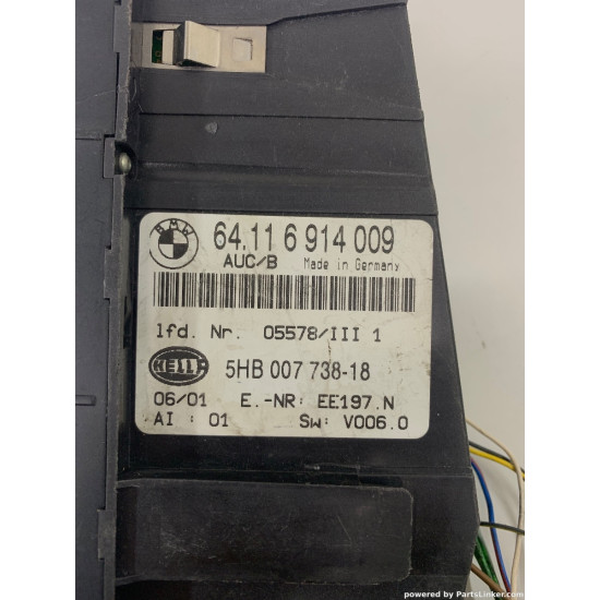 Climatronic / Comenzi clima  BMW 3 IV (E46) [ 1998 - 2005 ] OEM 64116914009