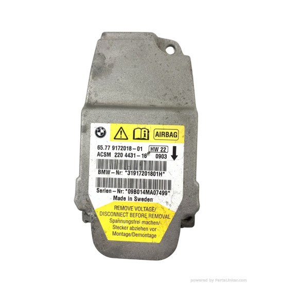 Calculator airbag BMW 5 (E60) [ 2001 - 2010 ] OEM 6577917201801