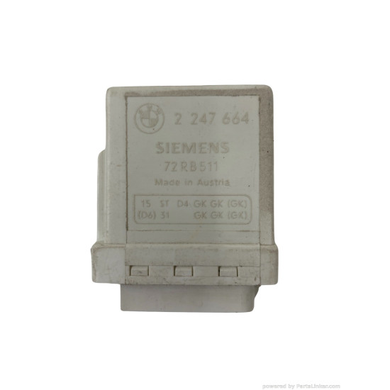 Releu bujii BMW 3 IV (E46) [ 1998 - 2005 ] 2.0d OEM 2247664