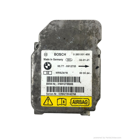 Calculator airbag BMW 3 IV (E46) [ 1998 - 2005 ] BOSCH 0285001458 OEM 65776912755