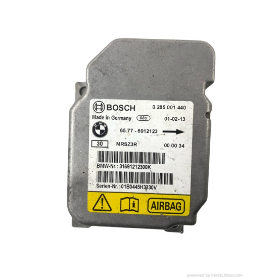 Calculator airbag BMW 3 IV (E46) [ 1998 - 2005 ] BOSCH 0285001440 OEM 65776912123