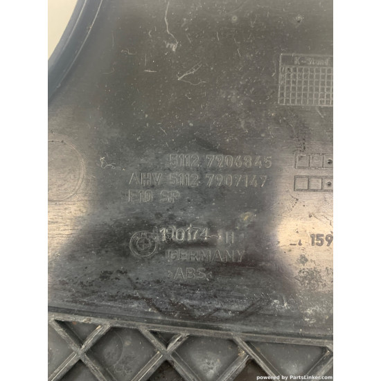 Scut sub bara spate BMW 5 (F10) [ 2009 - 2016 ] OEM 5112 7206845
