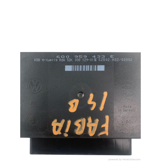 Calculator confort skoda fabia 1 1.4 16v hatchback 2001 - 2007 OEM 6q0959433e
