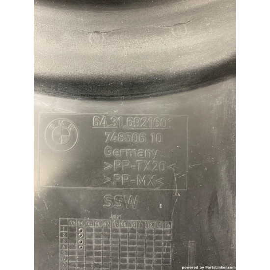 Carcasa filtru habitaclu BMW 5 V Touring (E61) [ 2004 - 2010 ] OEM 64316921601