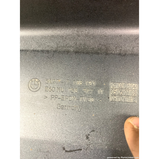 Prag lateral stanga BMW 5 (E60) [ 2001 - 2010 ] OEM 7178121