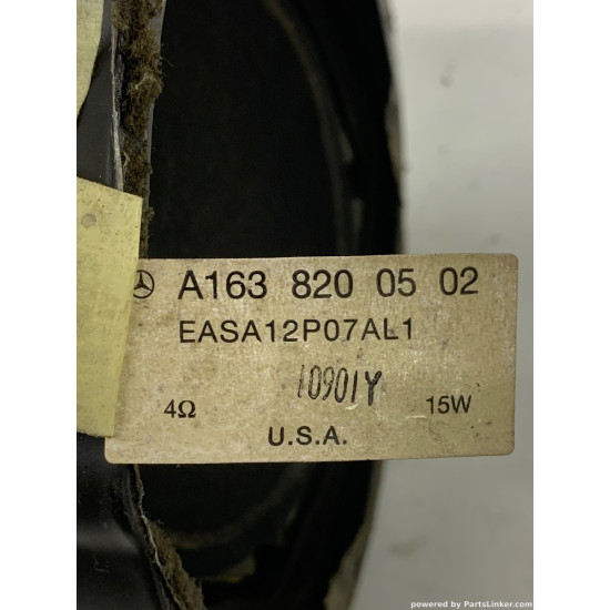 Boxa/Difuzor stanga spate MERCEDES-BENZ M-CLASS (W163) [ 1998 - 2005 ] OEM a1638200502