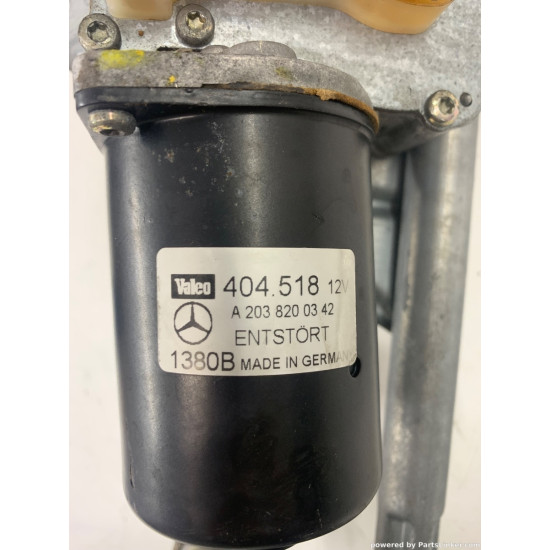 Ansamblu motoras stergator MERCEDES-BENZ C-CLASS II (W203)  [ 2000 - 2007 ] OEM a2038200342