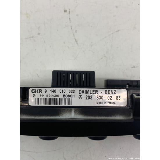Panou comanda AC MERCEDES-BENZ C-CLASS II (W203)  [ 2000 - 2007 ] OEM 2038300285