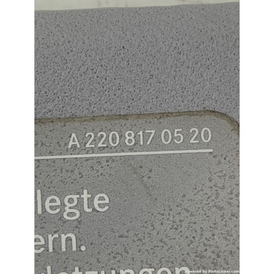 Parasolar dreapta fata MERCEDES-BENZ C-CLASS II (W203)  [ 2000 - 2007 ] OEM A2208170520