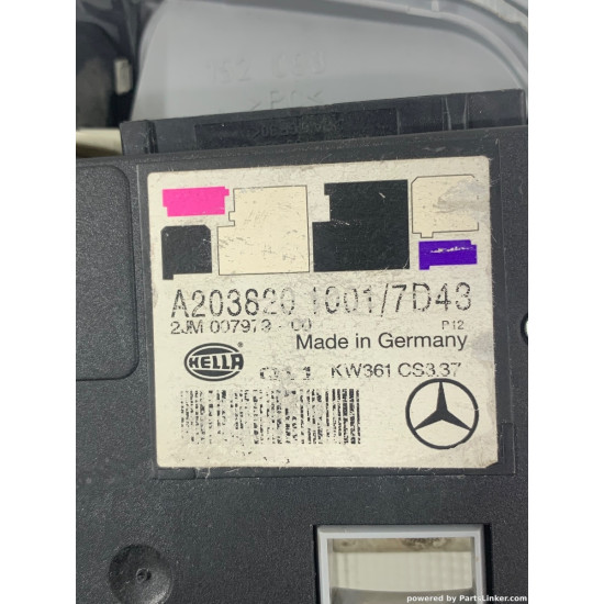 Lampa plafoniera MERCEDES-BENZ C-CLASS II (W203)  [ 2000 - 2007 ] OEM a2038201001