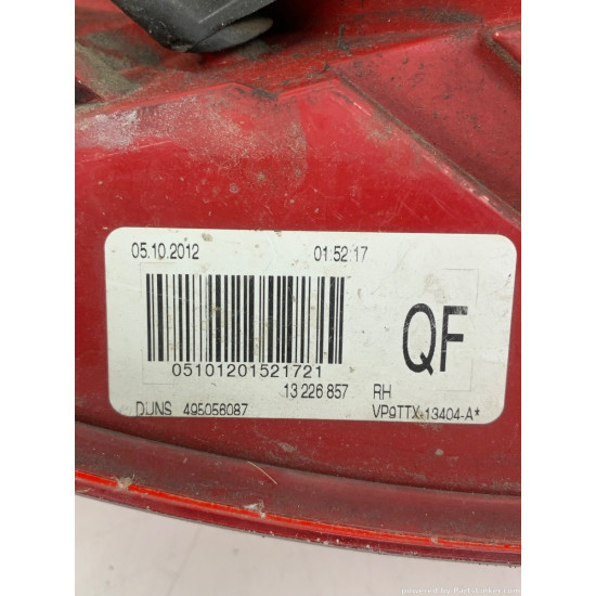 Lampa spate / stop dreapta spate OPEL INSIGNIA G09 2008 - 2017 13226857