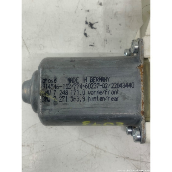 Motoras macara geam stanga spate BMW 5 VI Touring (F11) [ 2009 - > ], BMW 5 (F10) [ 2009 - 2016 ] OEM 72481710 72715639