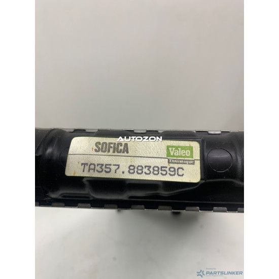 Radiator apa OPEL KADETT E Sedan (T85) [ 1984 - 1993 ] 1.6i / 1.6s Valeo OEM TA357.883859C