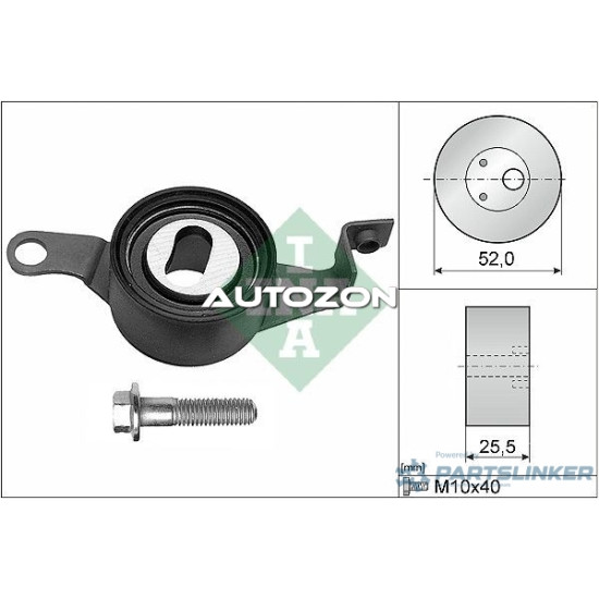 Rola intinzator, curea distributie FORD MONDEO I (GBP) [ 1993 - 1996 ] INA 531022510
