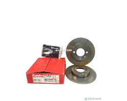 SET Discuri frana VOLKSWAGEN POLO (6N1) [ 1994 - 1999 ] SEAT Arosa (6H) ( 05.1997 - 06.2004) Brembo 08.6785.10
