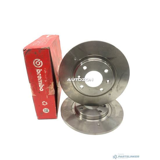 SET Discuri frana CITROËN BX Hatchback ( 10.1982 - 12.1994) Brembo 08960024