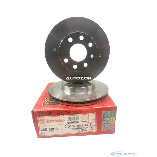 SET Discuri frana fata DAEWOO Cielo I Hatchback (100) ( 02.1995 - 08.1997) Brembo 09309014
