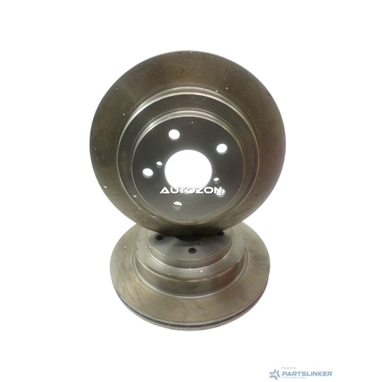 SET Discuri frana SUBARU Legacy I Break (BC, BJF) ( 01.1989 - 08.1994) Remsa 649420