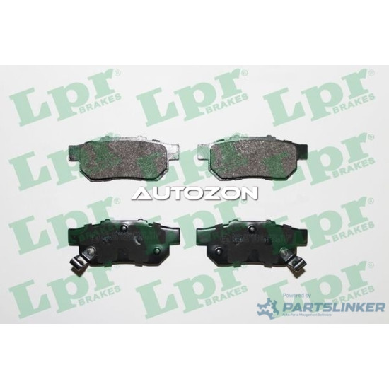 SET Placute frana HONDA Civic V Sedan (EG, EH) ( 10.1991 - 12.1995) RAL 05P991